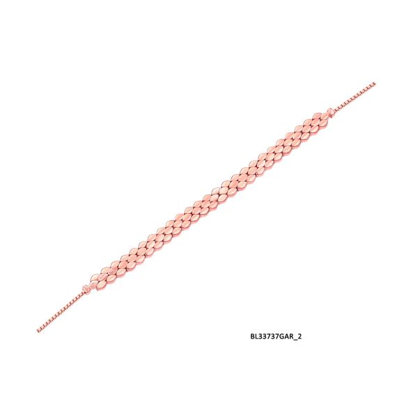 Garnet gold bracelet - 1001 #3