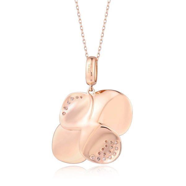 Šperky s granáty diamant přívěšek - 978 #3