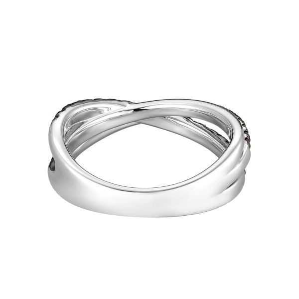 Šperky s granáty stříbro prsten - 1095 #4