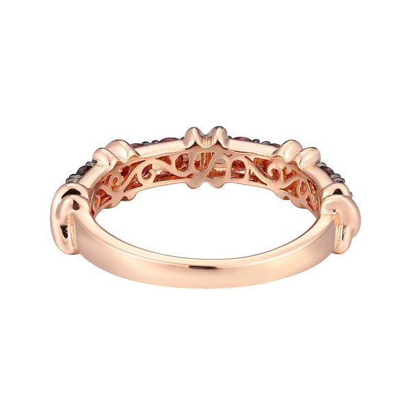 Šperky s granáty zlato prsten - 1080 #4