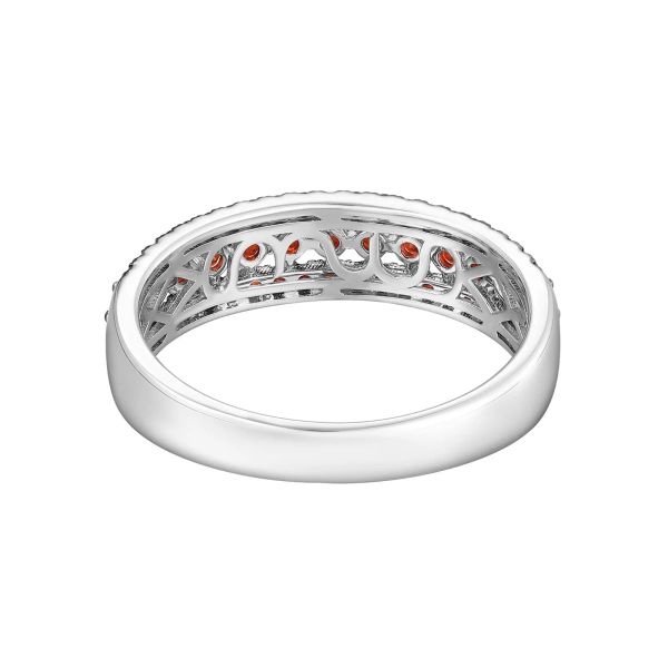 Šperky s granáty stříbro prsten - 1081 #4