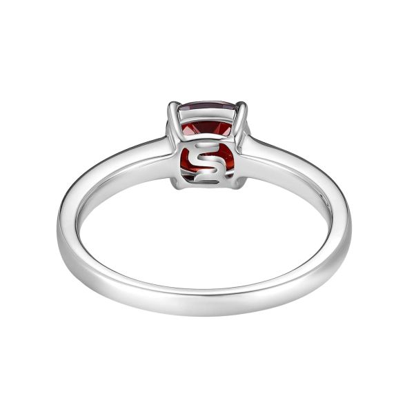 Šperky s granáty stříbro prsten - 1105 #4